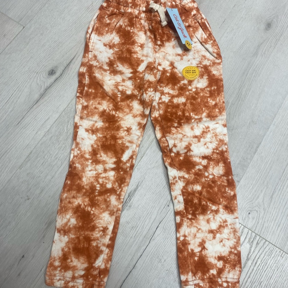 Cat & Jack Copper Tie-Dye Sweatpants